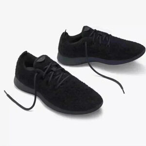 Allbirds Men Black Wool Runner Fluffs Merino Wool 11